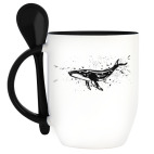 Кружка с ложкой