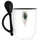 Кружка с ложкой