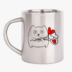 Кружка металлическая