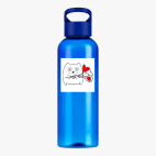 Прозрачная спортивная бутылка