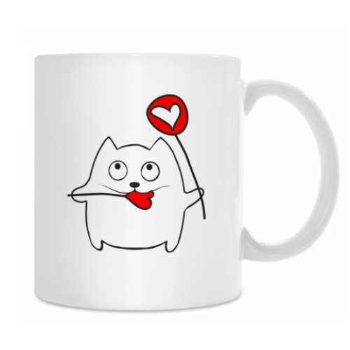 Кружка с принтом Мартовские коты