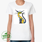 Женская футболка органик