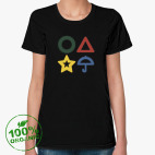 Женская футболка органик