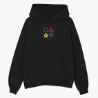 Толстовка худи оверсайз