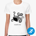 Женская спортивная футболка