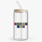 Банка с бамбуковой крышкой