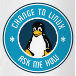 Change to Linux пингвин Tux