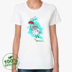 Женская футболка органик