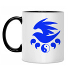 Кружка двухцветная