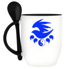 Кружка с ложкой