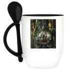 Кружка с ложкой