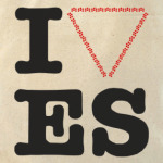 Холщовая сумка I love ES