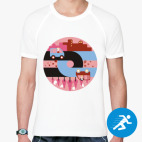 Мужская спортивная футболка