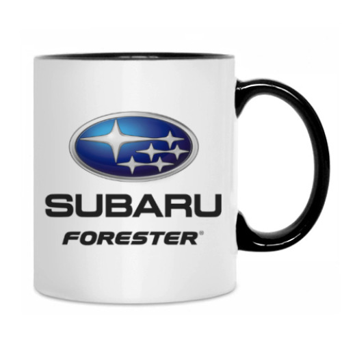 Кружка с принтом Forever Forester (Subaru)