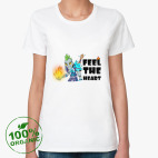 Женская футболка органик