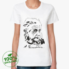 Женская футболка органик