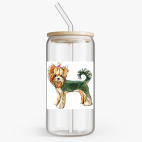 Банка с бамбуковой крышкой