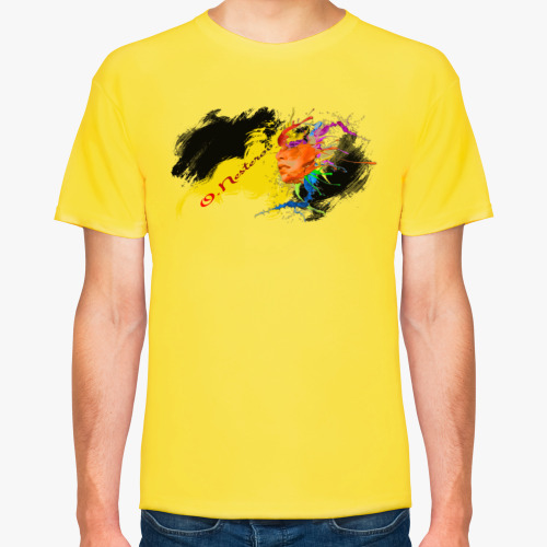 Футболка с принтом ОНБ