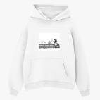 Толстовка худи оверсайз