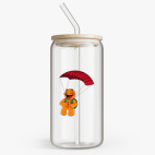 Банка с бамбуковой крышкой