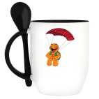 Кружка с ложкой