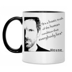 Кружка двухцветная