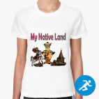 Женская спортивная футболка