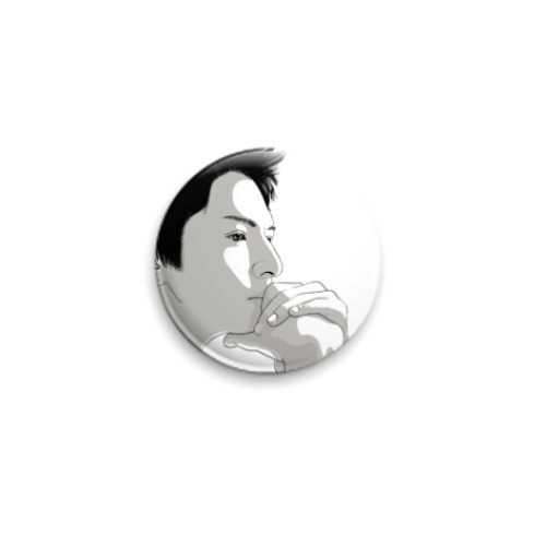 Значок 25мм с принтом  Тома