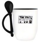 Кружка с ложкой