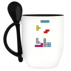 Кружка с ложкой