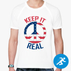 Мужская спортивная футболка