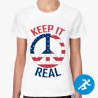 Женская спортивная футболка