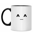 Кружка двухцветная