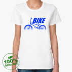 Женская футболка органик