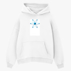 Толстовка худи оверсайз