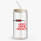 Банка с бамбуковой крышкой