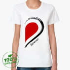 Женская футболка органик