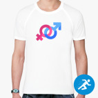 Мужская спортивная футболка