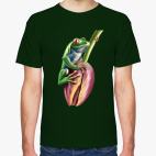 Лягушка на цветке