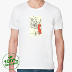 Мужская футболка органик