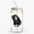 Банка с бамбуковой крышкой