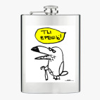 Фляжка стальная