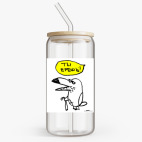 Банка с бамбуковой крышкой