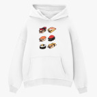 Толстовка худи оверсайз