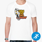 Мужская спортивная футболка