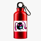 Металлическая бутылка 400 мл UV-DTF