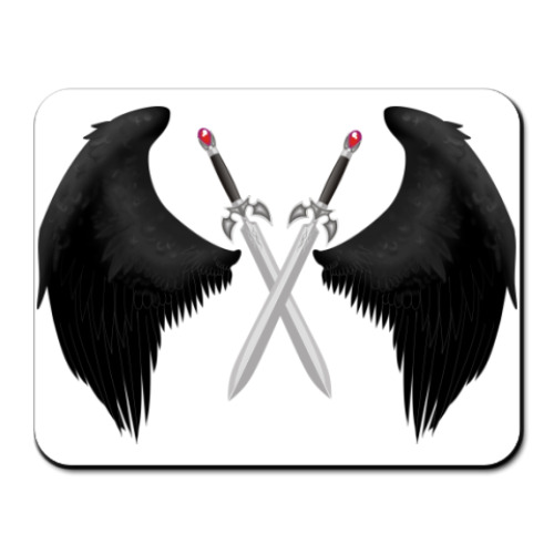 Коврик для мыши с принтом Оружие