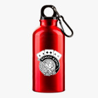 Металлическая бутылка 400 мл UV-DTF