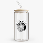 Банка с бамбуковой крышкой