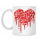 Классическая кружка Pixel Heart